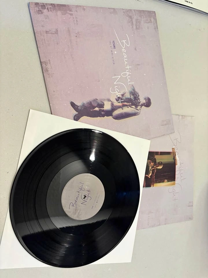 Super Junior YESUNG Beautiful Night Vinyl Record