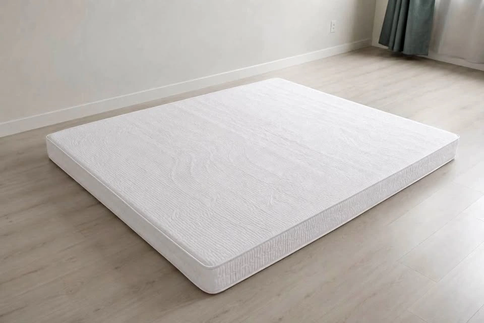 White Memory Foam Mattress