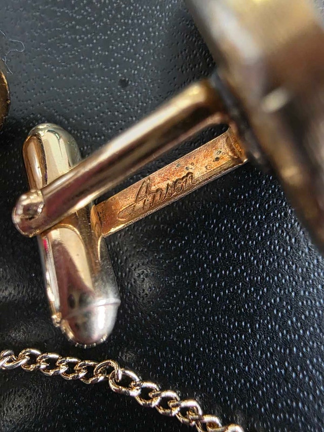 Anson Cufflinks and Tie Tack Set - photo 3