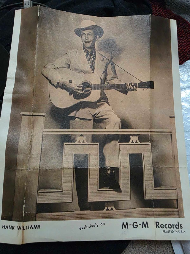 Hank Williams MGM Poster