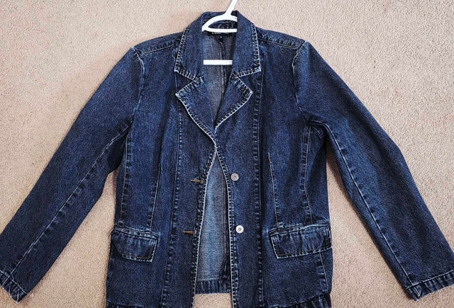 Contrast Jeans Jacket