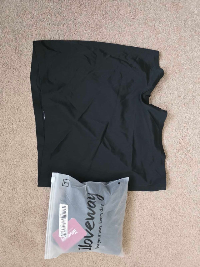 Iloveway Shapewear Bodysuit - Black, Size Large - photo 2