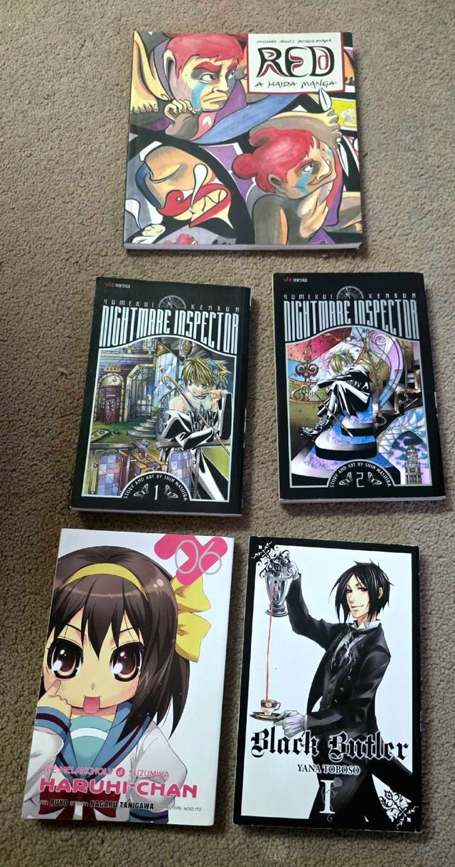Manga Comic Books Collection