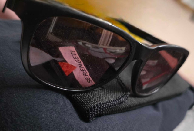 Retro Cool: Vintage Serengeti 5354 V Sunglasses w/ Rare Verm - photo 4