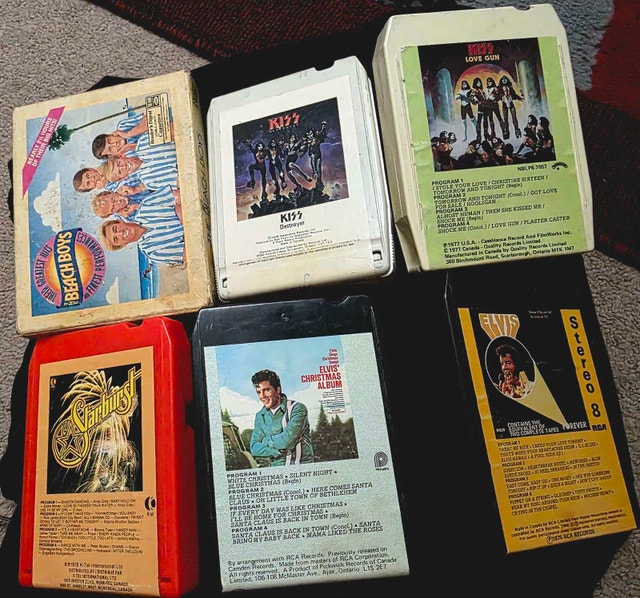 8-Track Tapes Collection