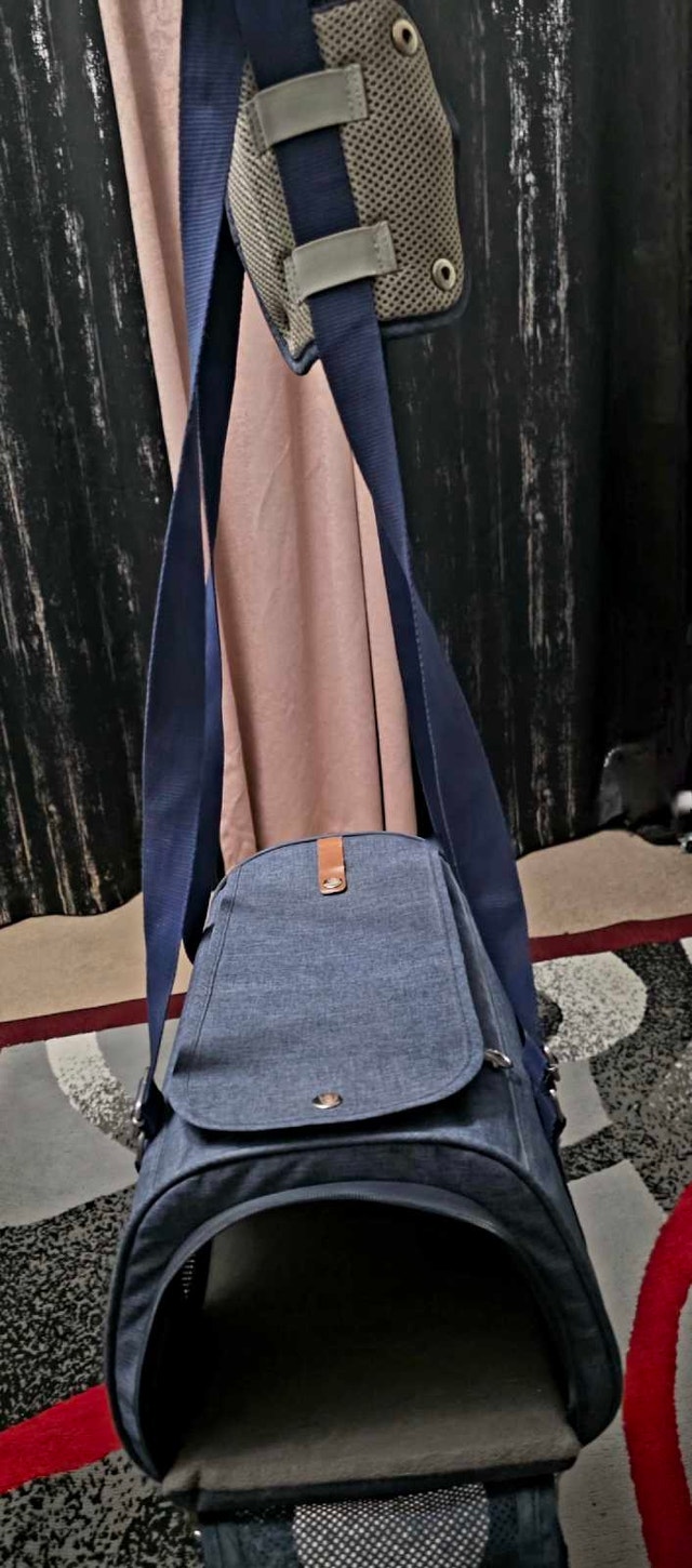 Used Pet Carrier - Denim Look