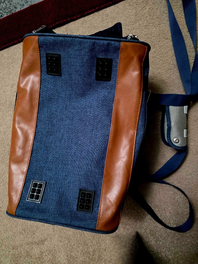 Used Pet Carrier - Denim Look - photo 3