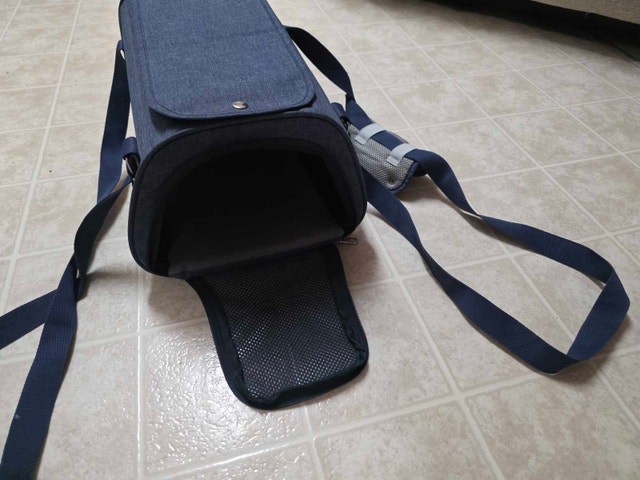 Used Pet Carrier - Denim Look - photo 4