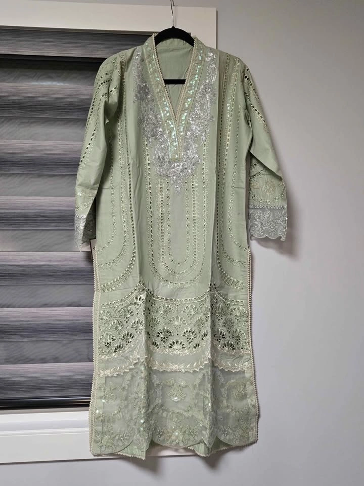 EID SUMMER DRESS EMBROIDED LARGE - photo 2