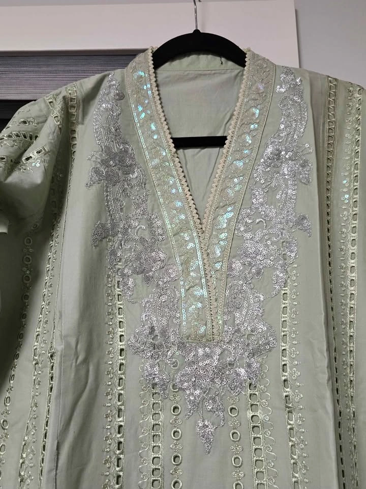 EID SUMMER DRESS EMBROIDED LARGE - photo 3