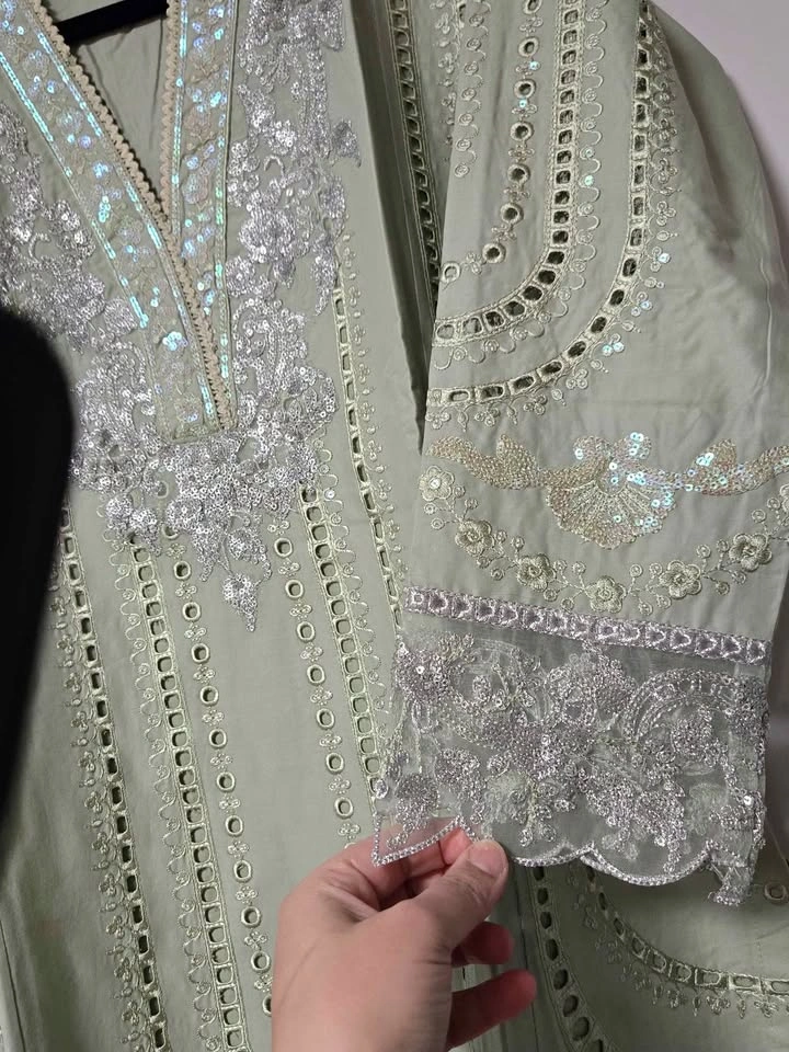 EID SUMMER DRESS EMBROIDED LARGE - photo 5