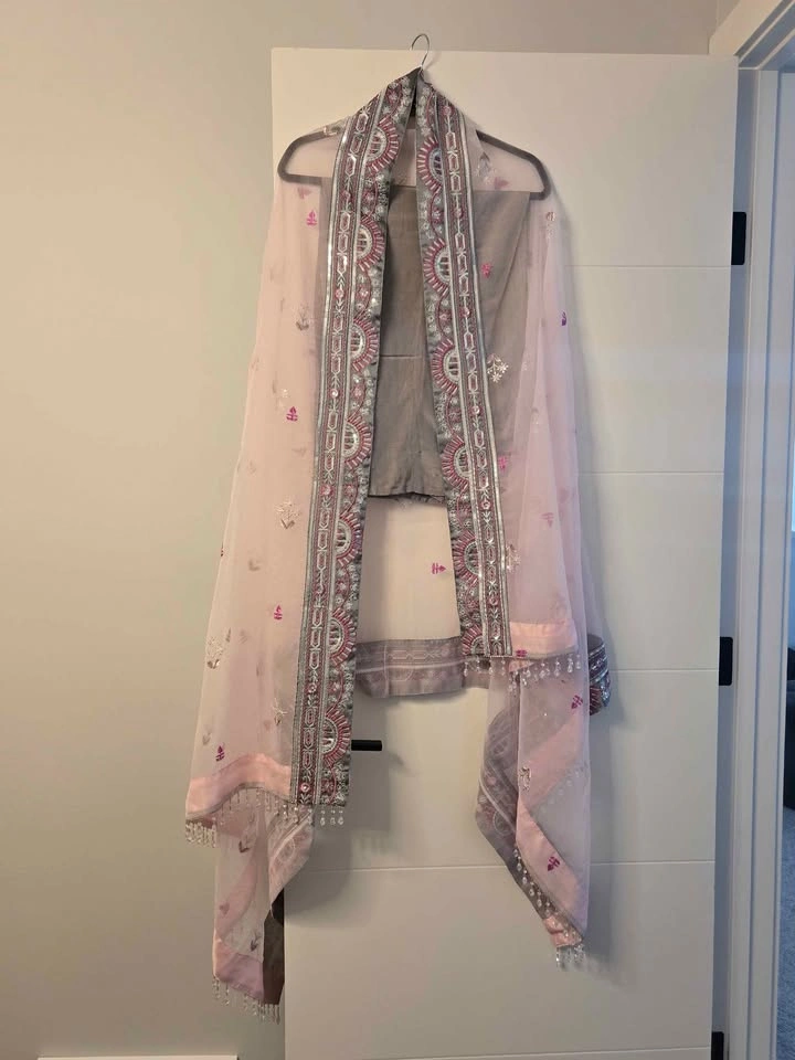 Pakistani Fancy Dress Embellished Medium - photo 4