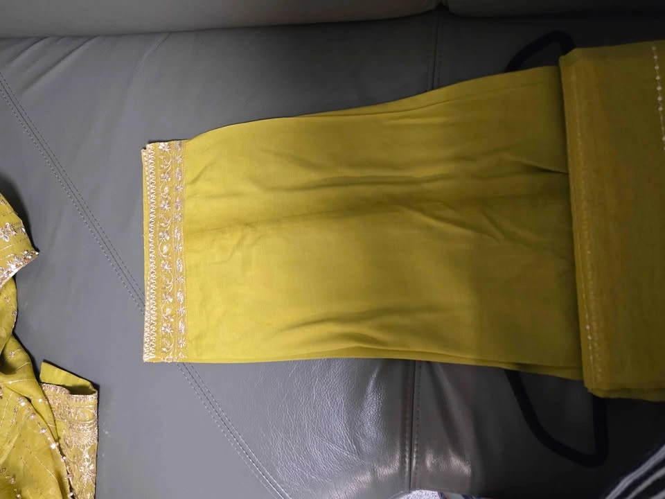 EID SUMMER FANCY ORGANZA DRESS XXL - photo 5