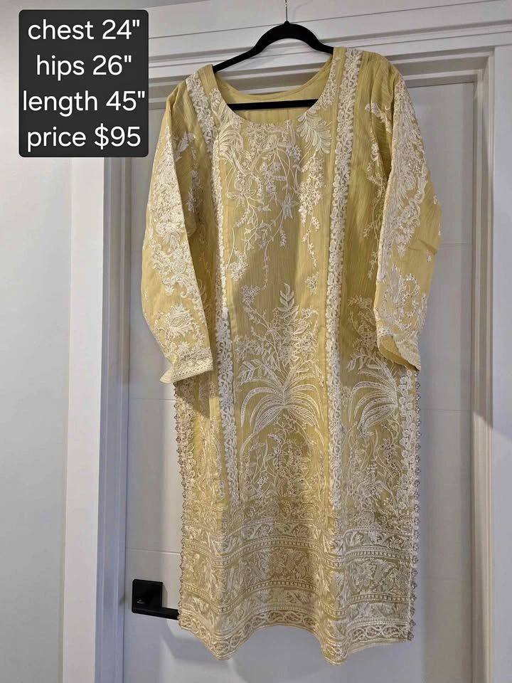 EID SUMMER DRESS Fully EMBROIDED XXL