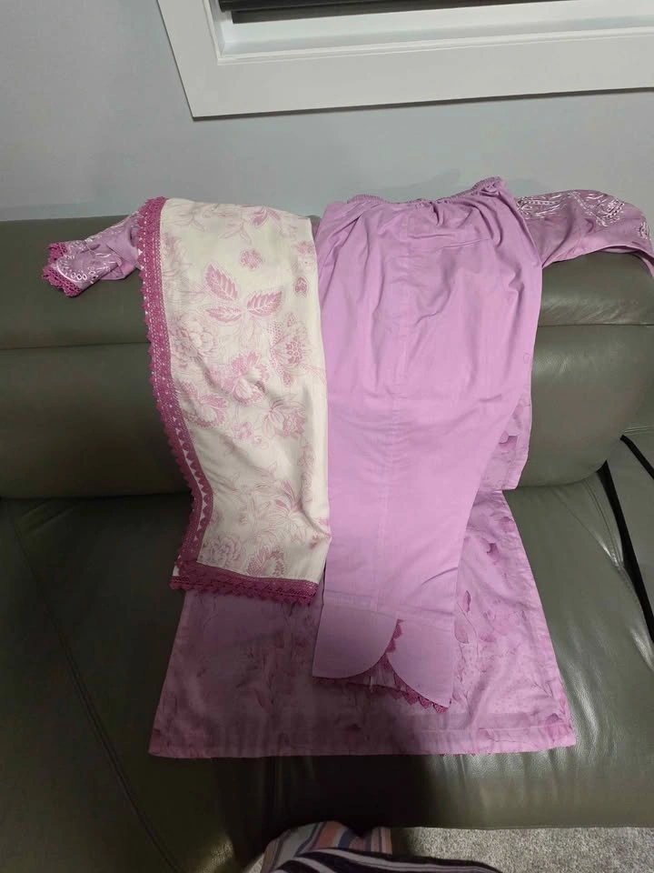 EID SUMMER DRESS PRINTED AND EMBROIDED XXL - photo 3