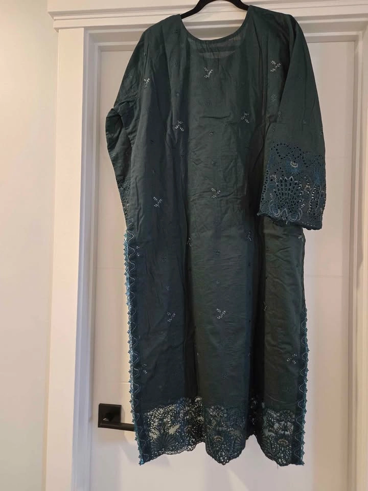 Eid Summer Dress Fully Embroidered XXL - photo 2