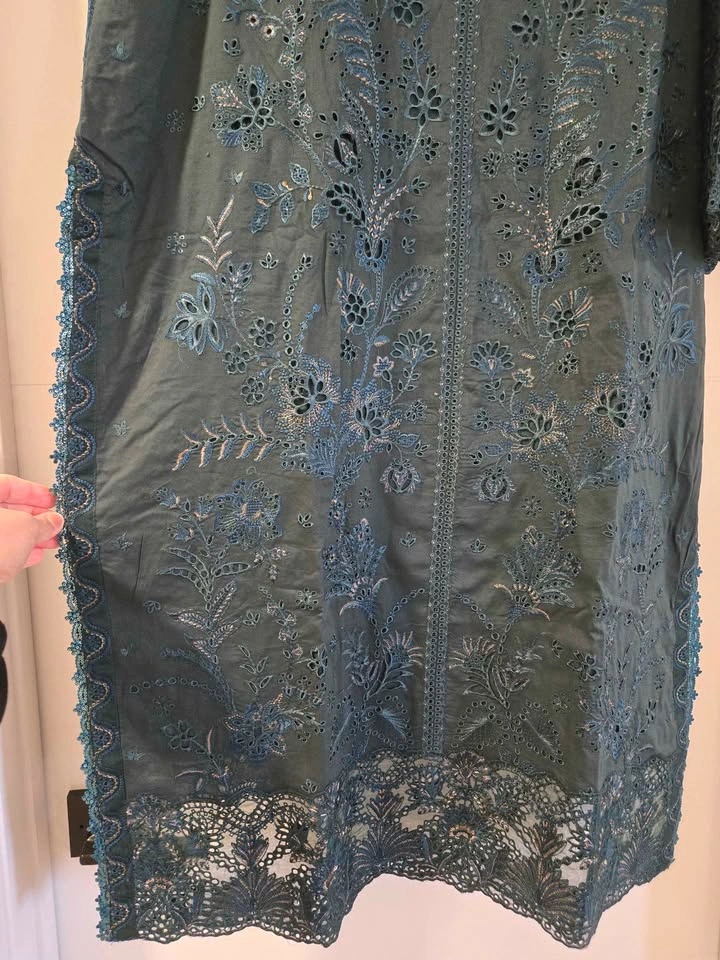 Eid Summer Dress Fully Embroidered XXL - photo 4