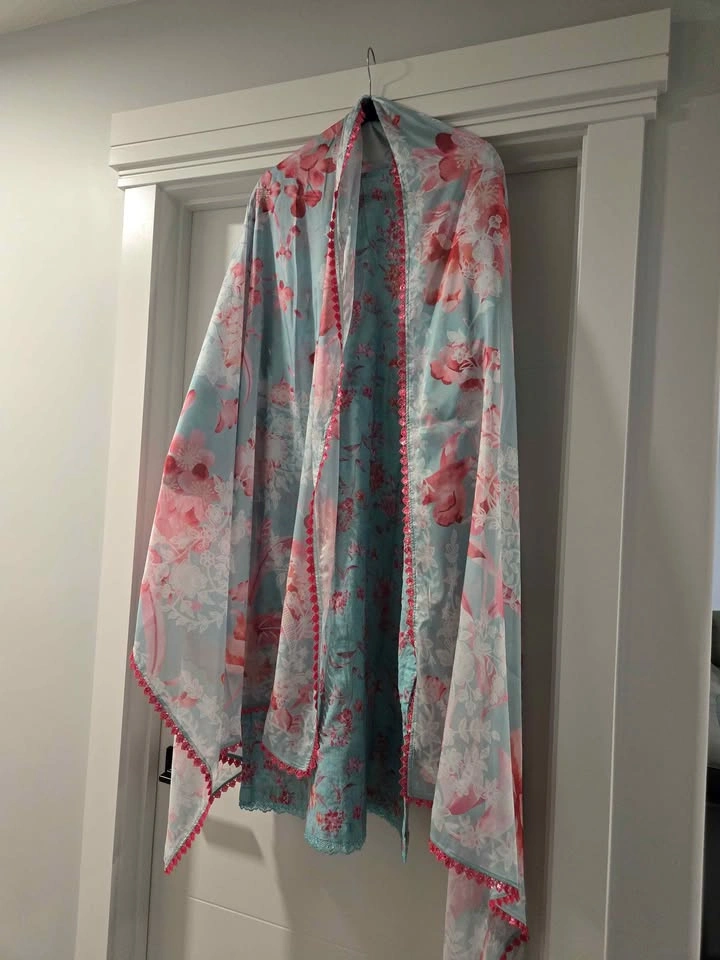 Summer Lawn 3 Piece Embroidered Dress XXL - photo 2