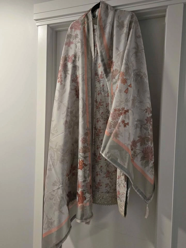 EID SUMMER DRESS PRINTED AND EMBROIDED XXL - photo 3
