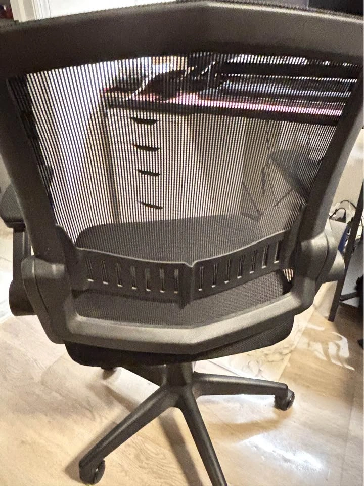 Mesh Office Chair with Flip-Up Arms - photo 2