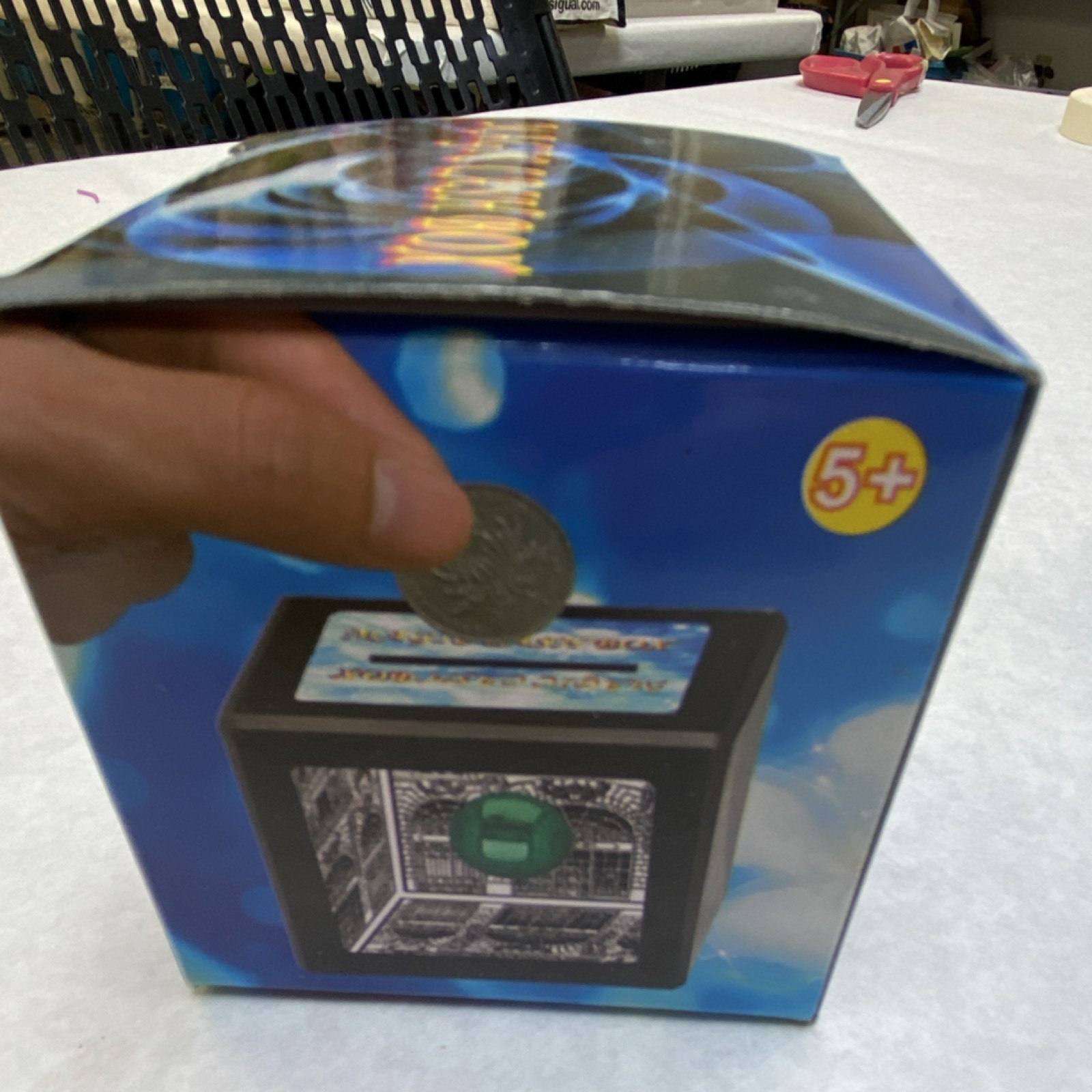 Magic Cash Box Novelty Coin Bank - photo 2