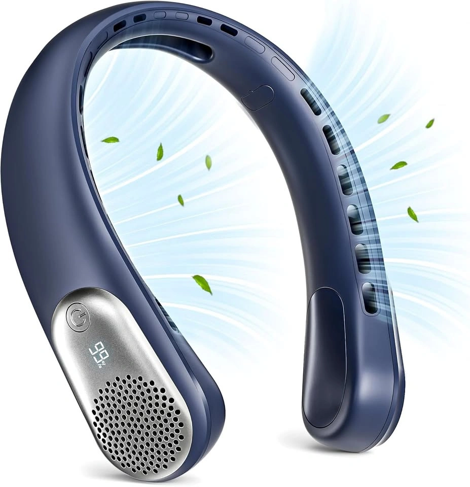 Portable Neck Fan with LED Display