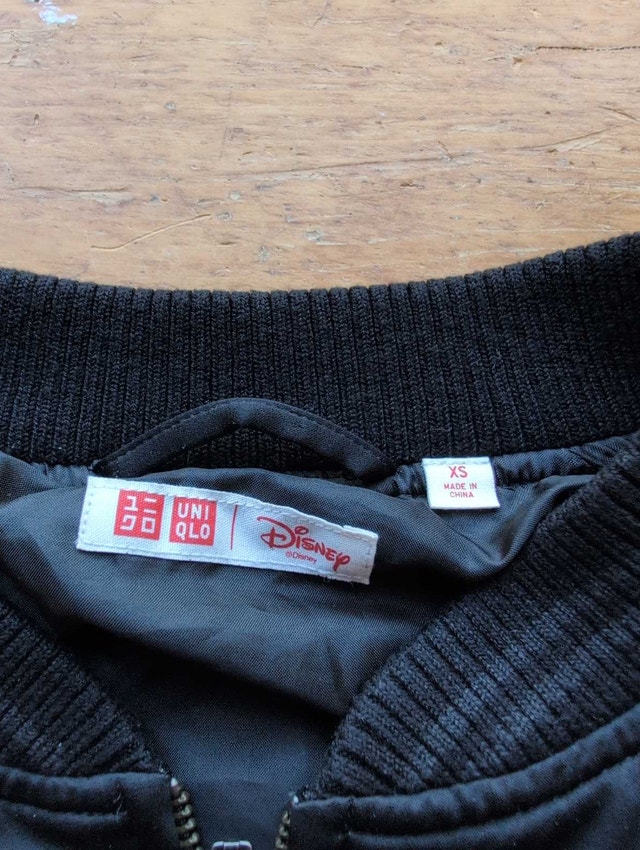 Uniqlo Mickey Mouse Bomber Jacket - Women's XS - photo 2