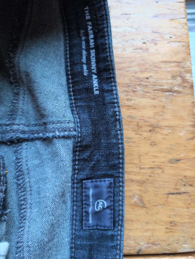 AG Jeans The Farrah Skinny Ankle Size 26R - photo 3