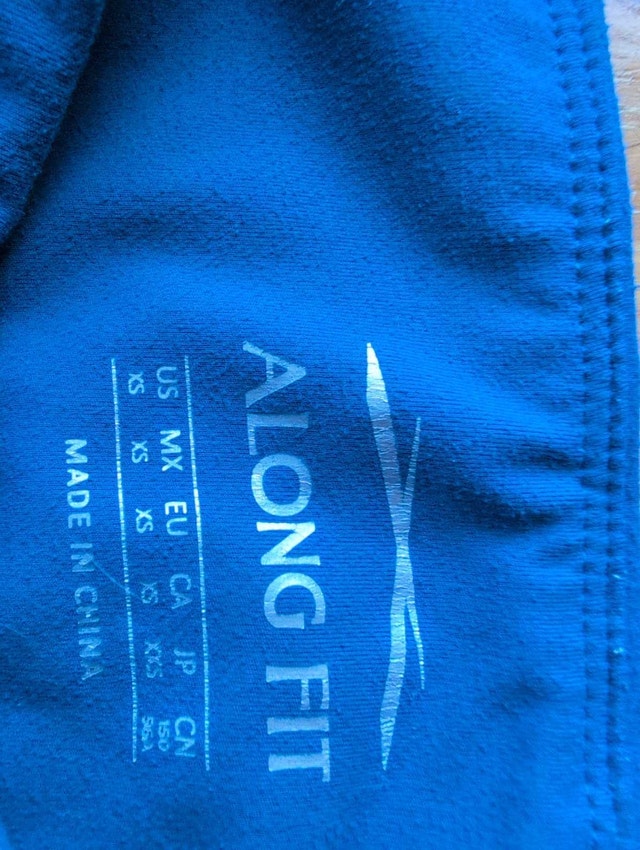 Along Fit Leggings Blue Extra Small - photo 3