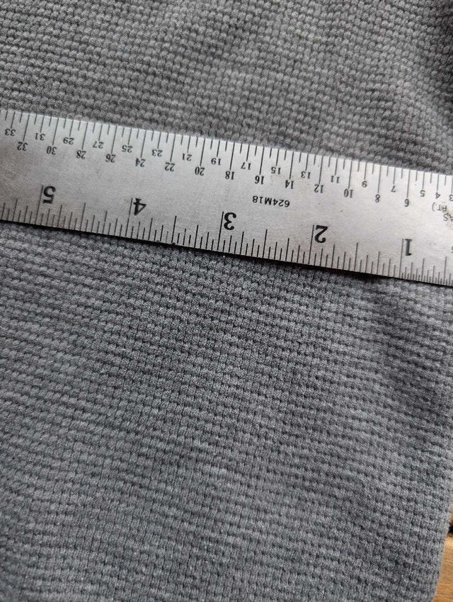 Eddie Bauer Mens Thermal Shirt - Grey, Small - photo 3