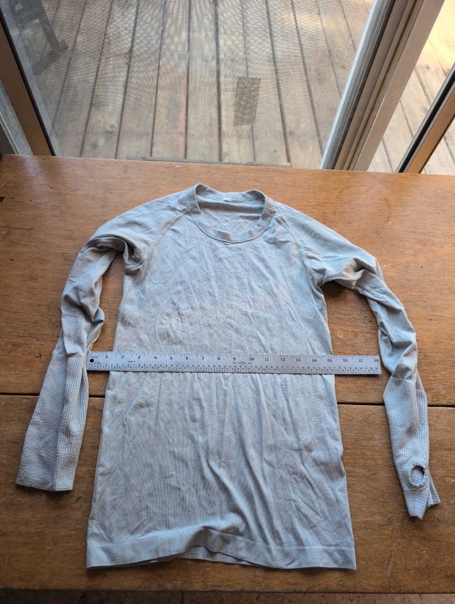 Athletica Long Sleeve Top Extra Small Pale Blue