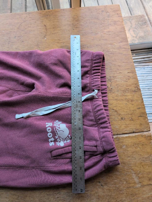 Roots Sweatpants XS woman's off purple - photo 2