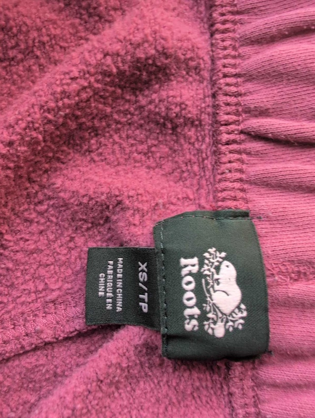 Roots Sweatpants XS woman's off purple - photo 3