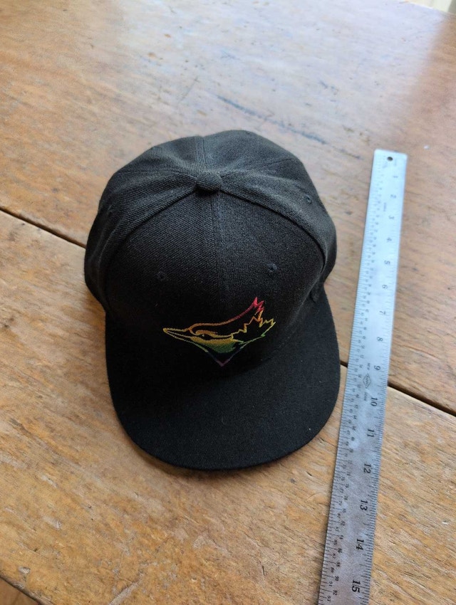 Toronto Blue Jays Hat. Pride promo hat