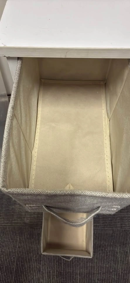 Gray Fabric Drawers - 6 Drawer Storage Unit - photo 5
