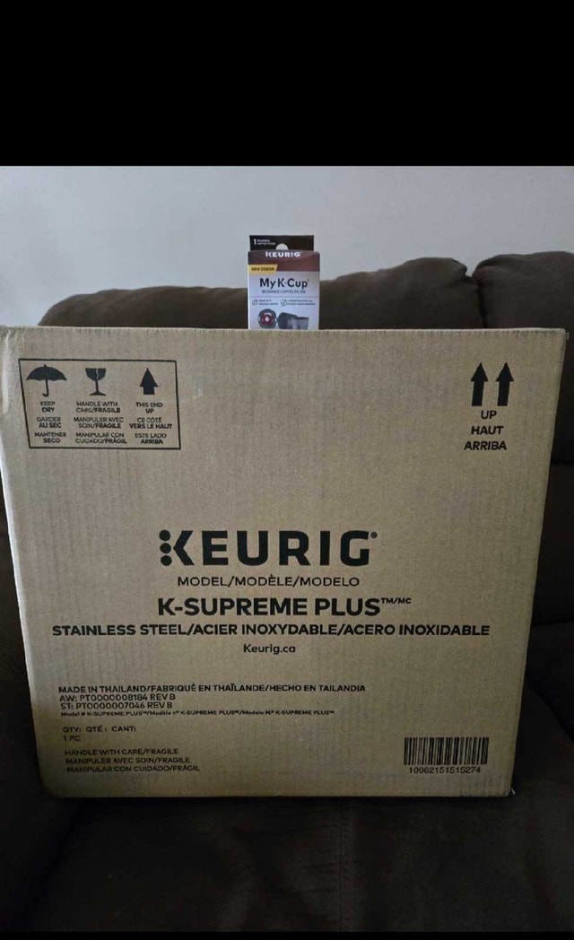Keurig K-Supreme Plus Stainless Steel + Reusable Filter