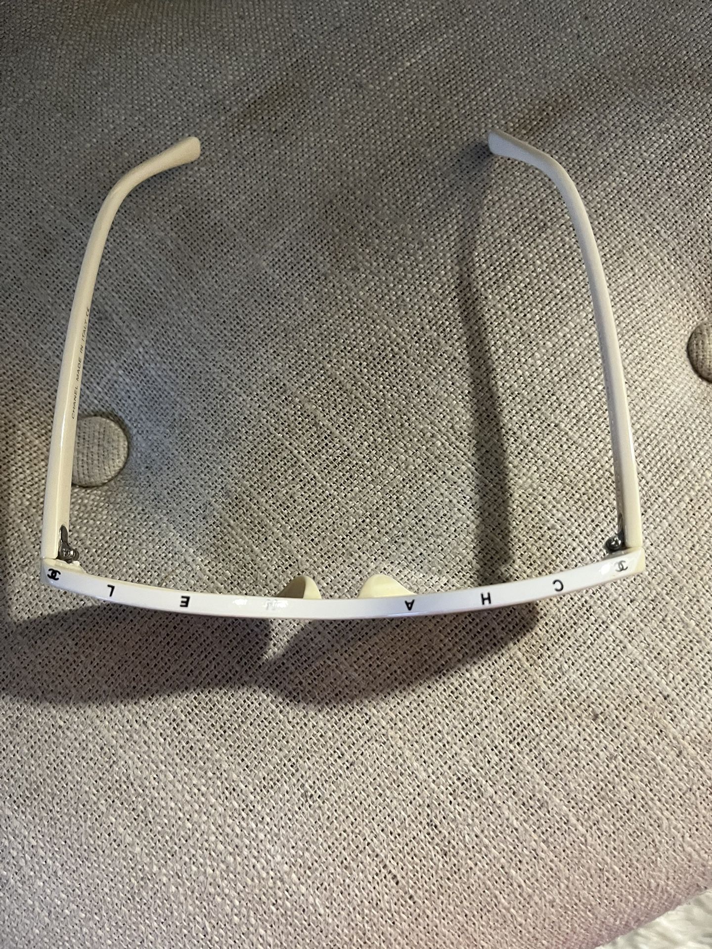 Chanel White Cream Off White Sunglasses - photo 3