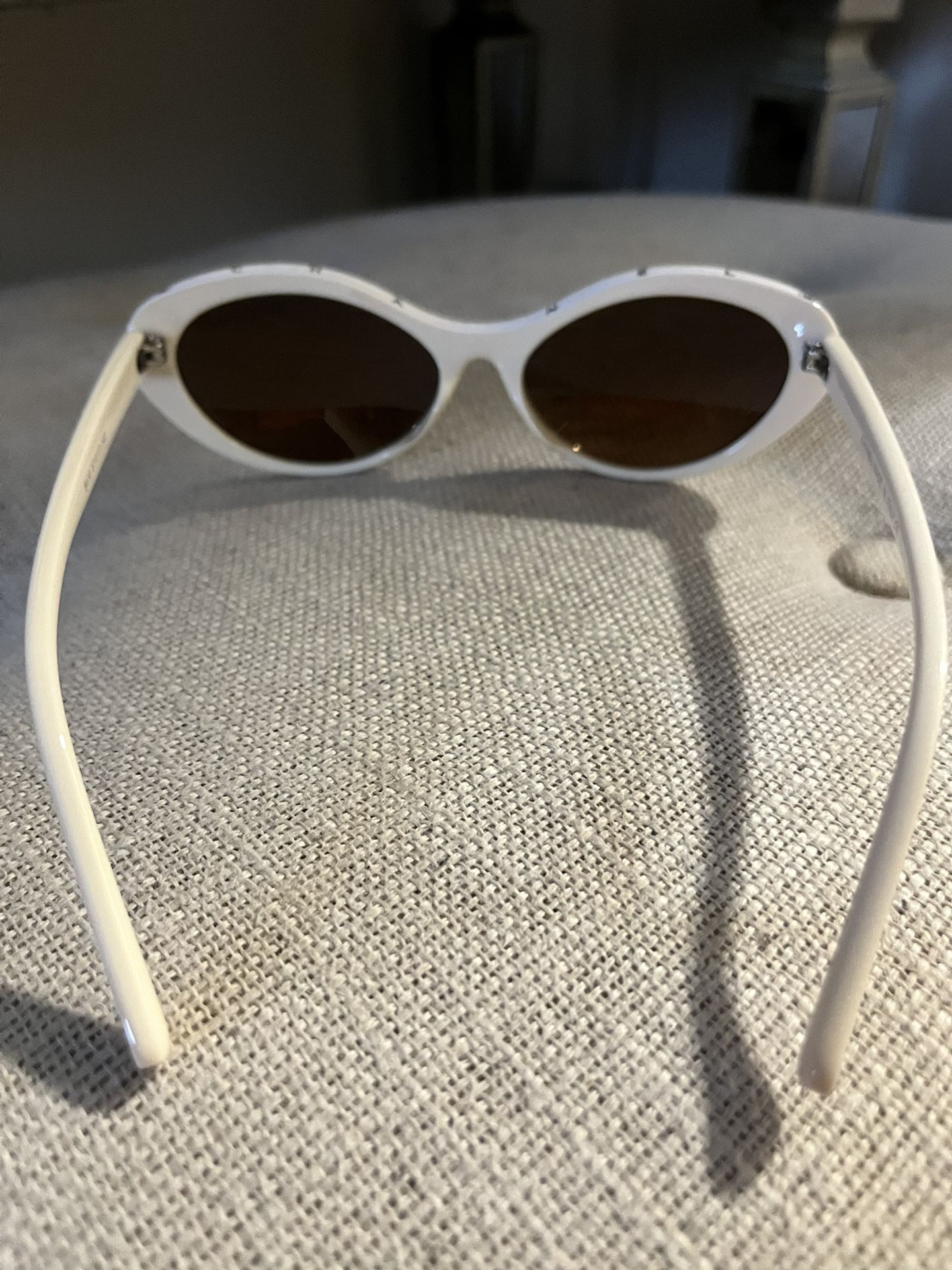 Chanel White Cream Off White Sunglasses - photo 4
