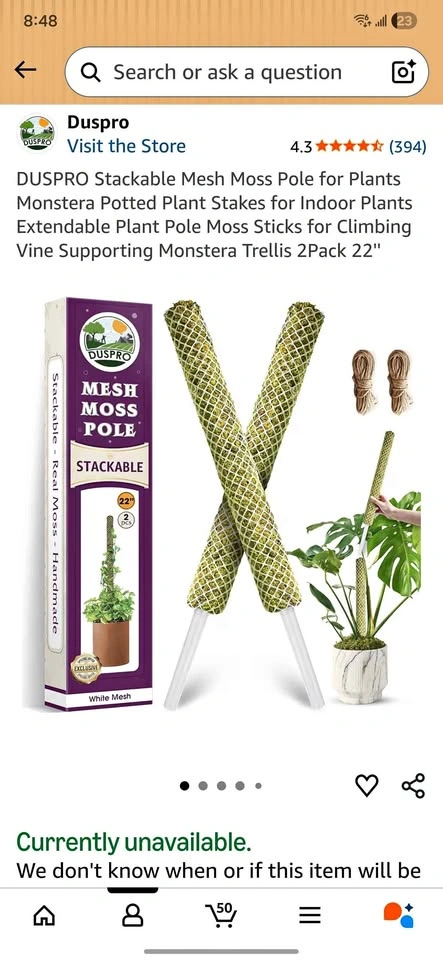 Moss Pole