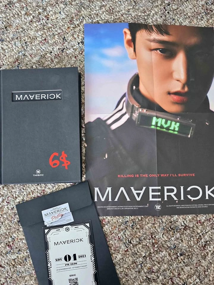 THEBOYZ Maverick Album kpop