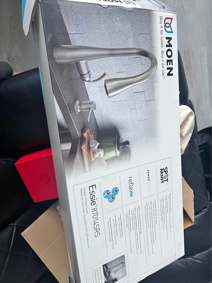 Moen Essie 87014SRS Pull-Down Kitchen Faucet