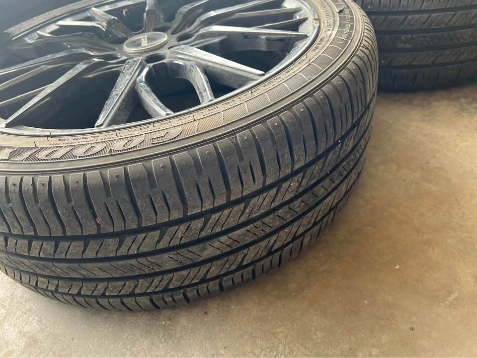 17” Black Rims + Goodyear Tires Set of 4 - photo 3