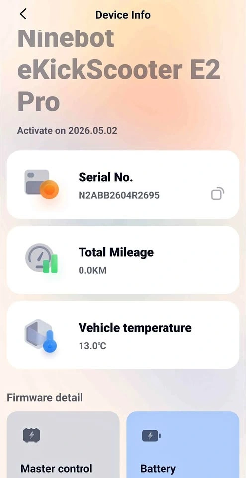 NINEBOT E2 PRO