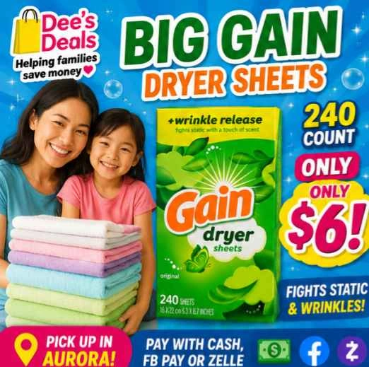 3 BIG GAIN PLUS DETERGENT 3 FOR $20 - photo 3