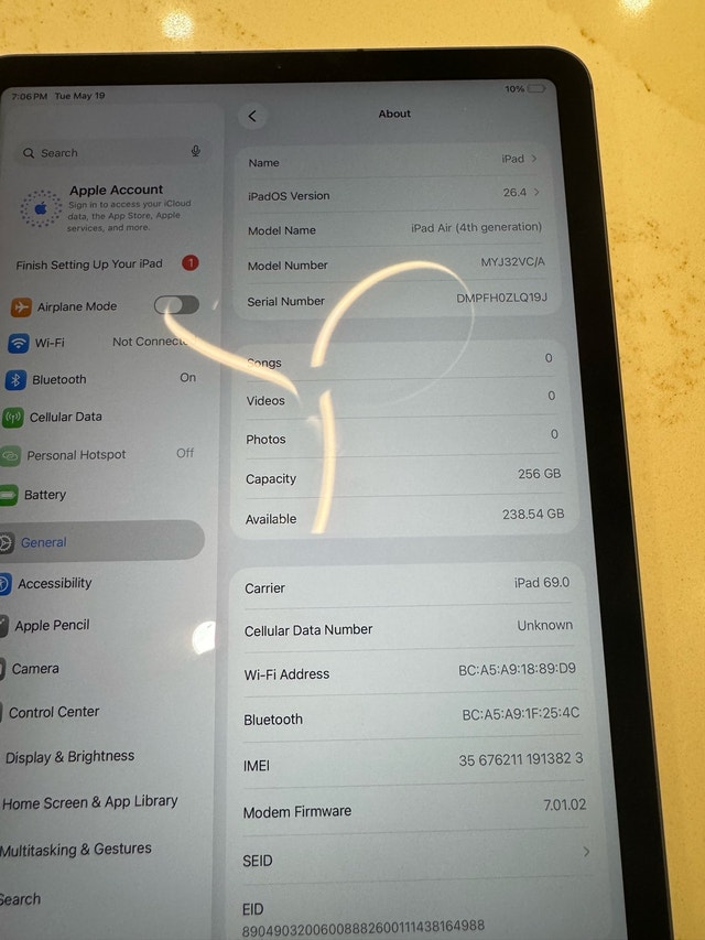iPad Air 4th gen - 256gb - photo 5