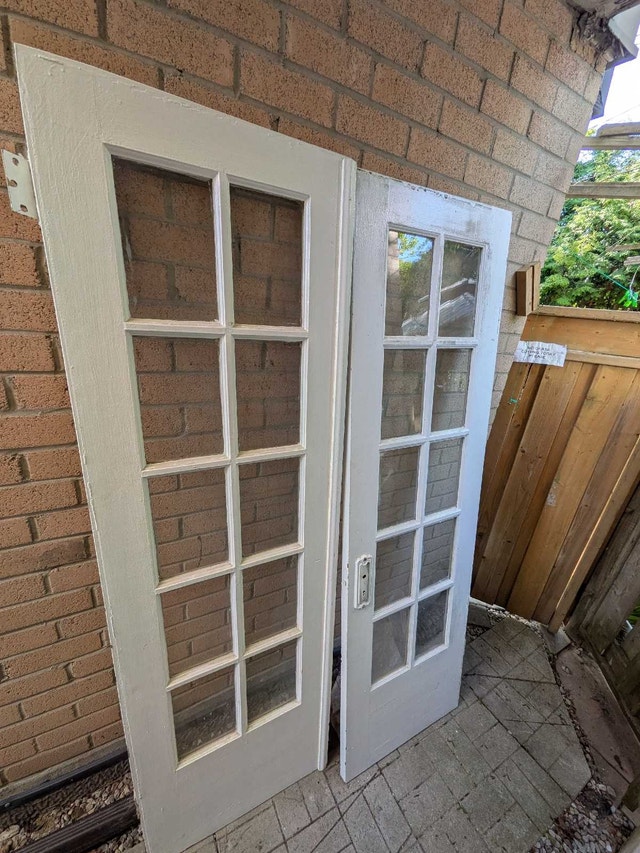 Interior French Doors (Aged)