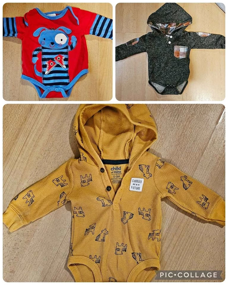 0-3 Months Baby Boy Clothes - 47 Pieces
