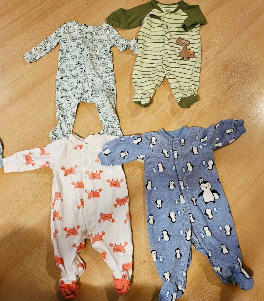 0-3 Months Baby Boy Clothes - 47 Pieces - photo 5