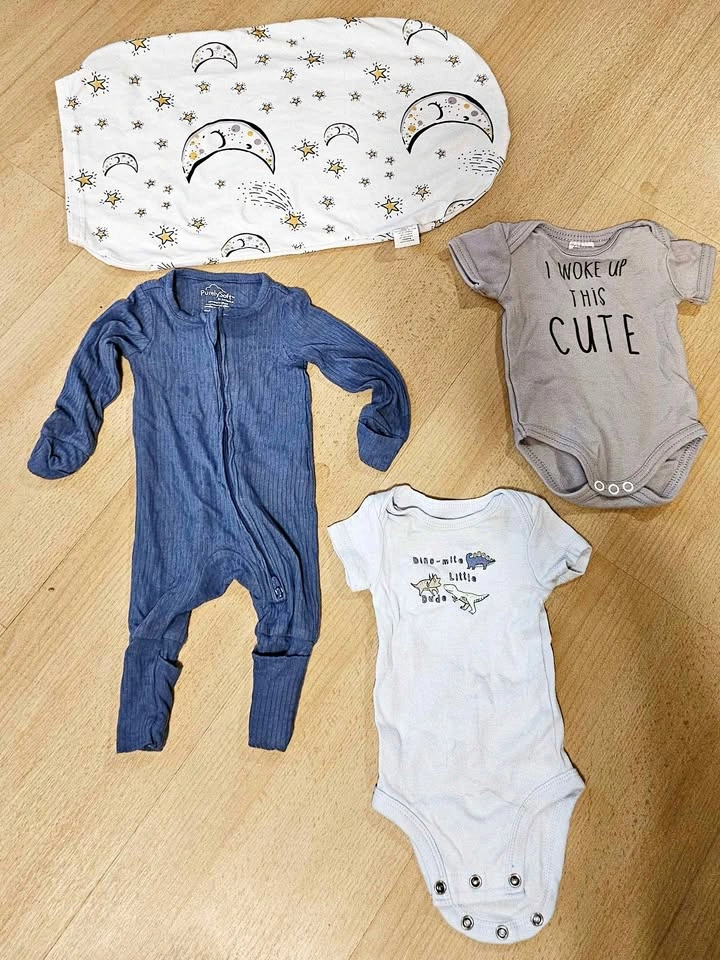 Newborn Boy Clothing - 9 Pieces