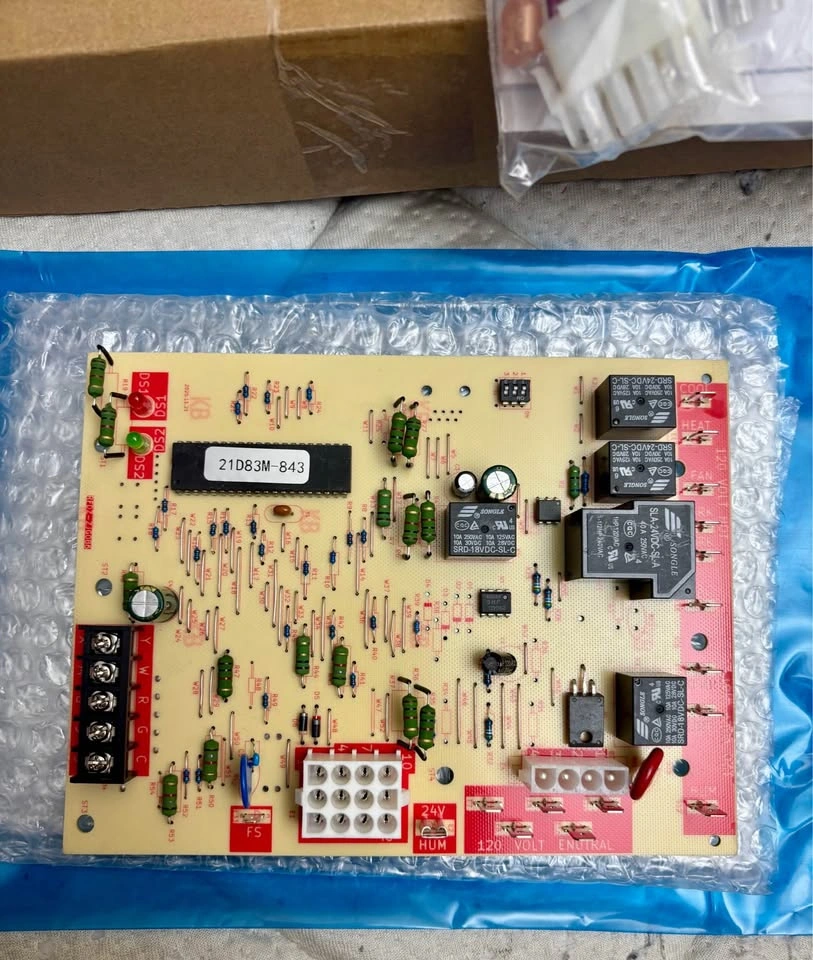 Furnace Control Circuit Board 21D83M-843 for Lennox/White Rodger - photo 3